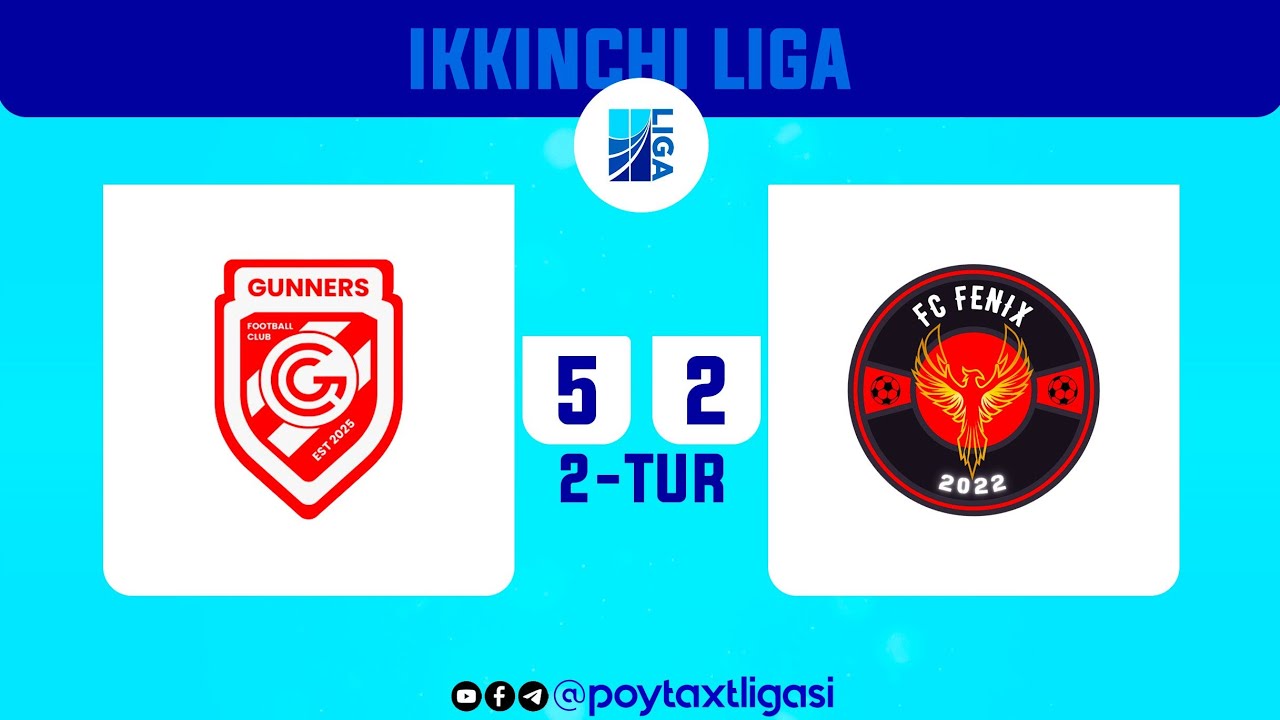 Poytaxt 2-ligasi. 2-tur. Jarning Journey - FC Fenix - 5:2