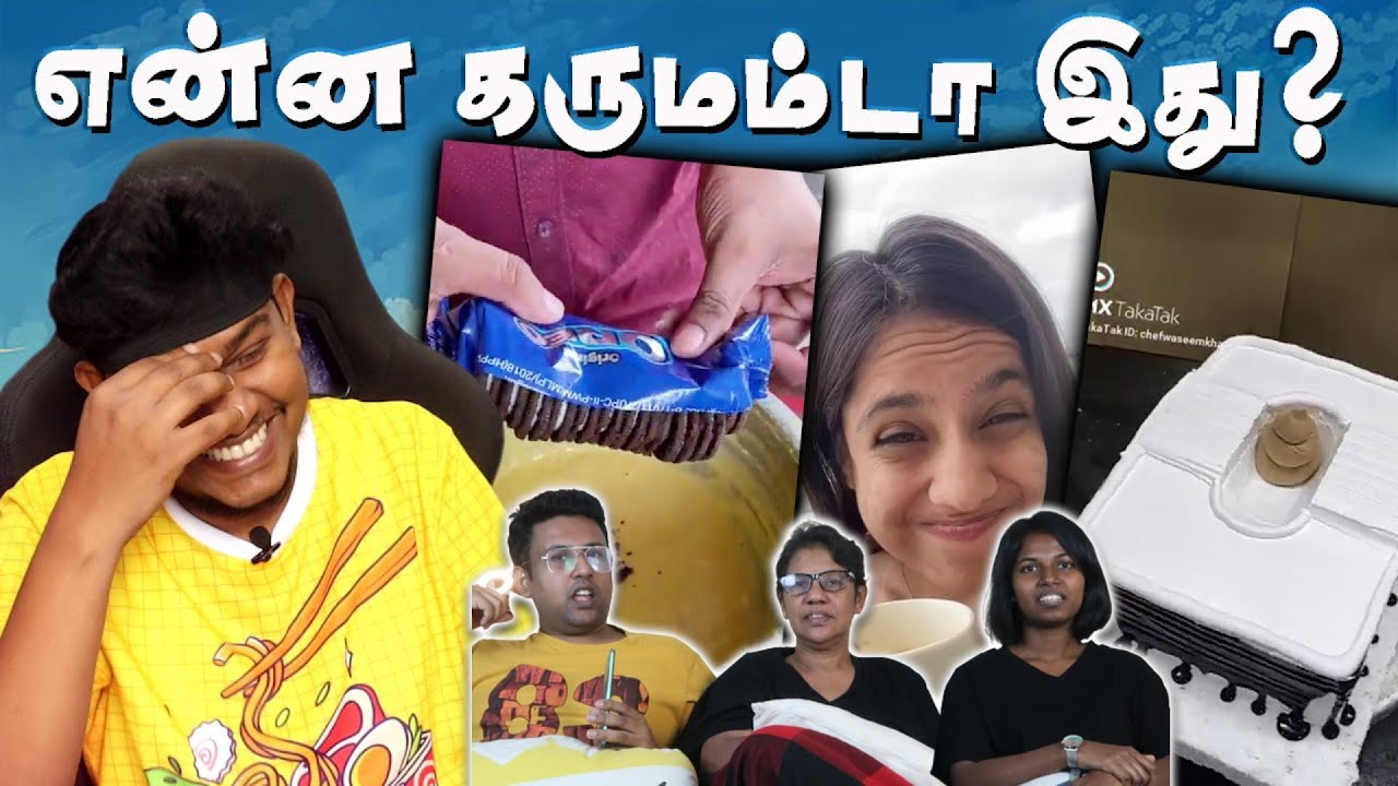 YENNA DA ITHU !! 😂| WEIRD FOOD COMBINATIONS | Ramstk Family@EmptyHandAjithsri
