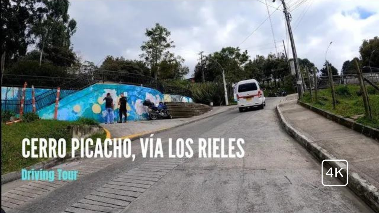 4K Medellín: Cómo Llegar al Mirador Cerro El Picacho por los Rieles 🇨🇴 Sin Destino
