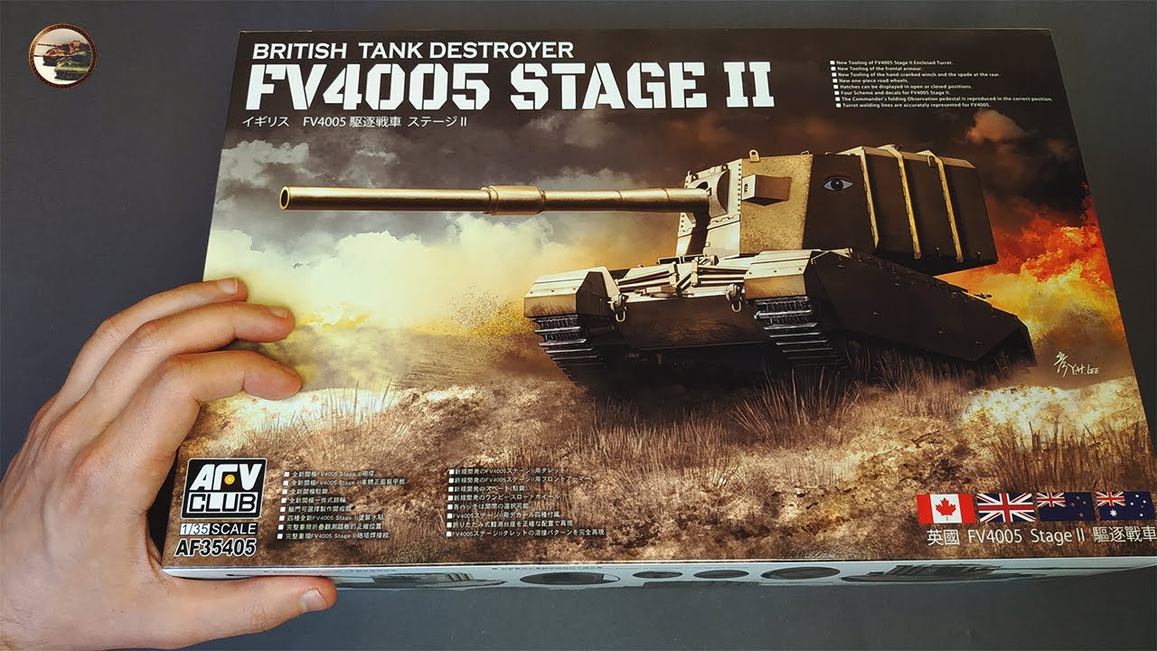 ЭПИК обзор на Бабаху. Механическая Модель FV4005 STAGE II в 1/35 AFV Club