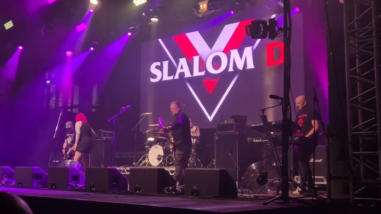 Slalom D at Rebellion Festival, Blackpool on the Empress Ballroom stage on Thurs 7/8/25.