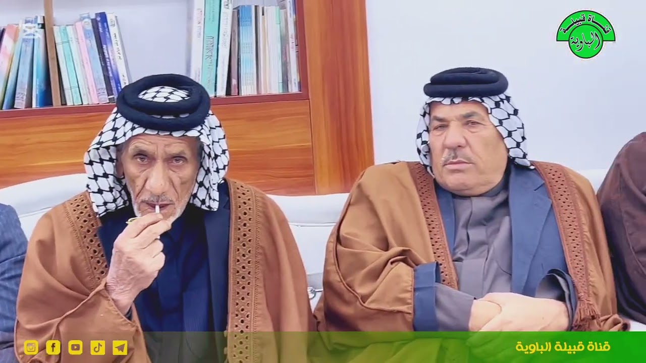  من مشاركة الشيخ حازم الباوي في مضيف الشيخ خالد آل خميس الأسود الباوي ليلة النصف من شعبان المباركة