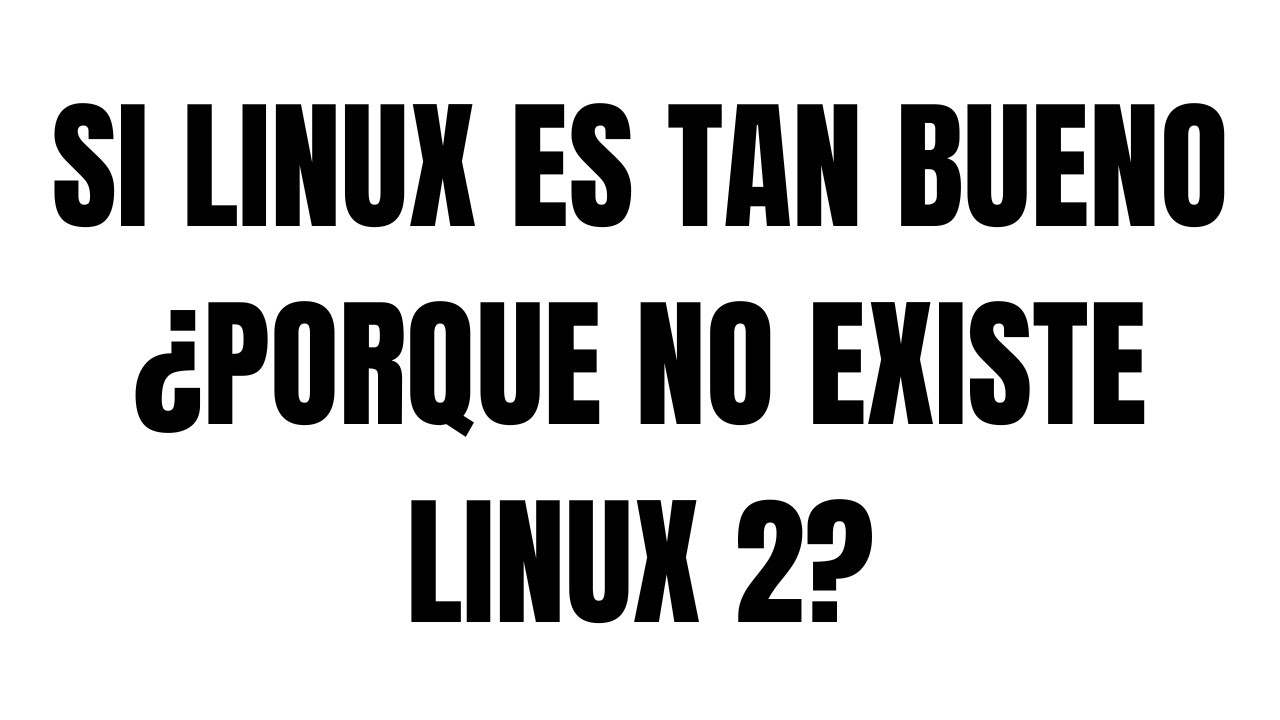 PORQUE LINUX NO DOMINA EN ESCRITORIO