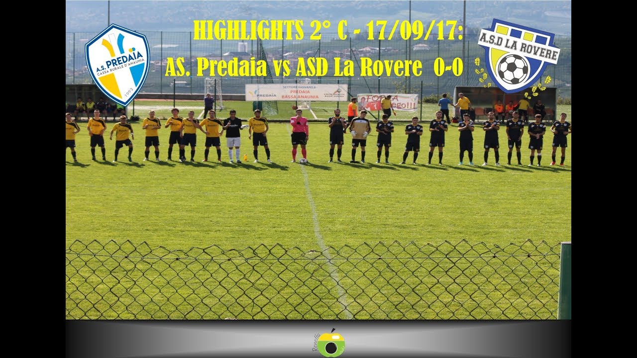 HIGHLIGHTS PARZIALI: AS. Predaia vs ASD la Rovere 0-0