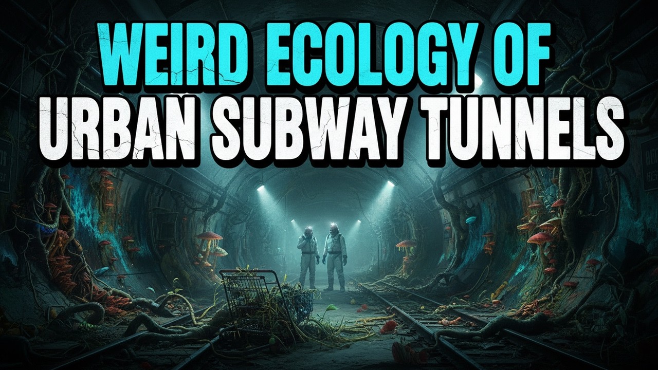 Boring Science For Sleep | WEIRD Ecology of Urban Subway Tunnels