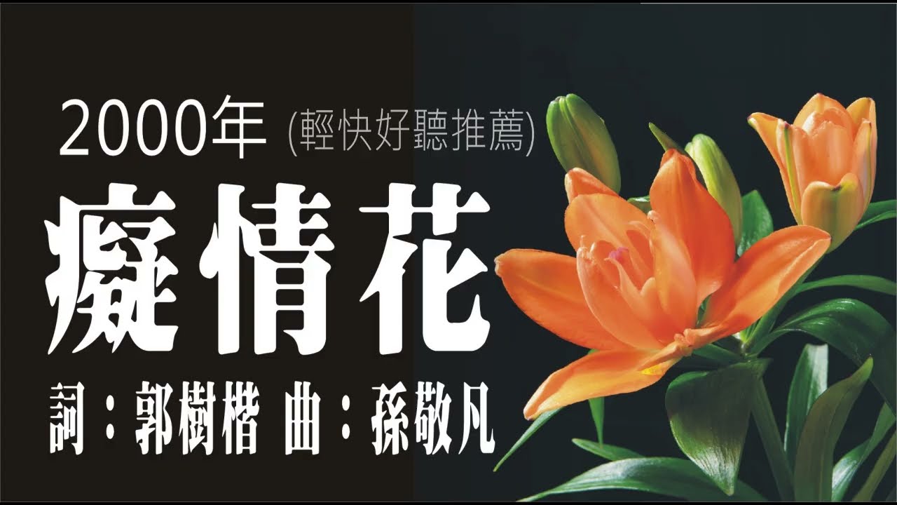 癡情花(2000年輕快經典好歌推薦)