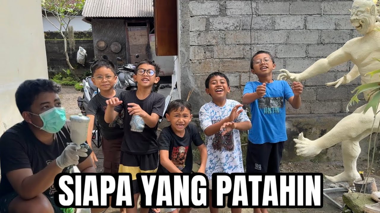 BIKIN PANIK‼️ TANGAN OGOH OGOH OJAVARA PATAH SAAT PERSIAPAN CAT‼️ UNTUNG BISA DI PERBAIKI PAK DONAL