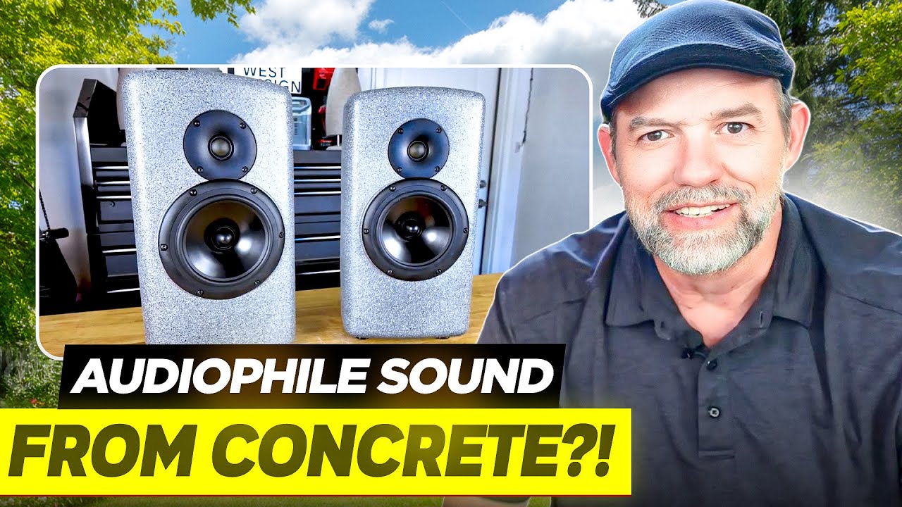 Insane DIY Speakers! Audiophile Quality from 3D Printing + Concrete | @GR-Research