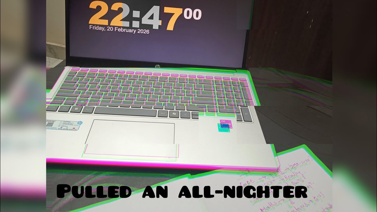 DAY 03 | Pulling an All–Nighter for JEE