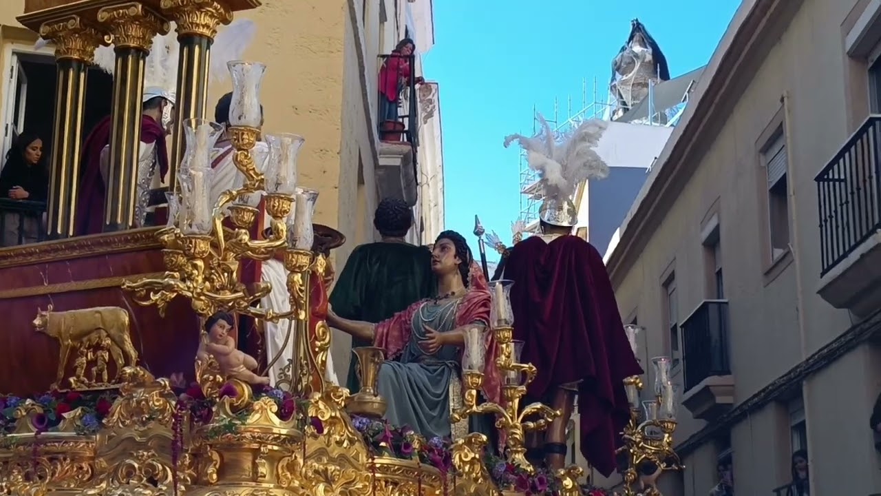 Sentencia de Cádiz por la plaza de las canastas este miércoles santo