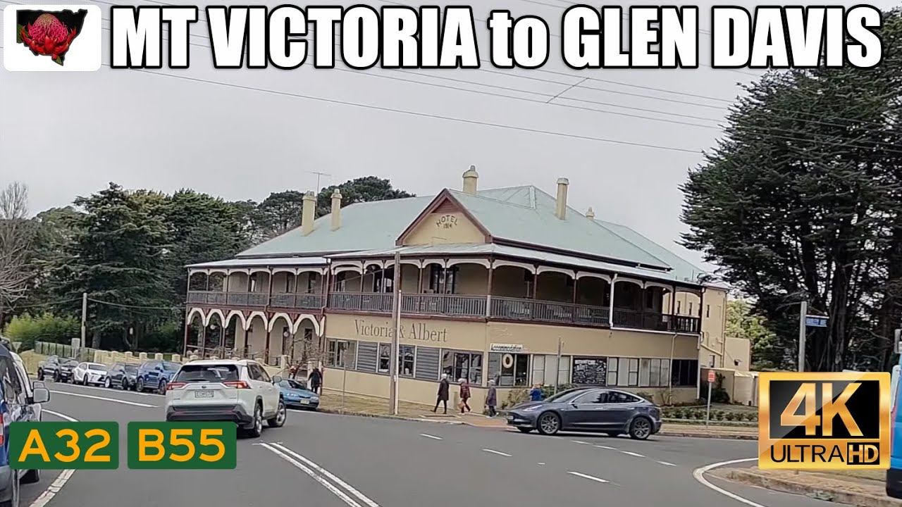 4K Australia drive: Mount Victoria to Glen Davis, NSW