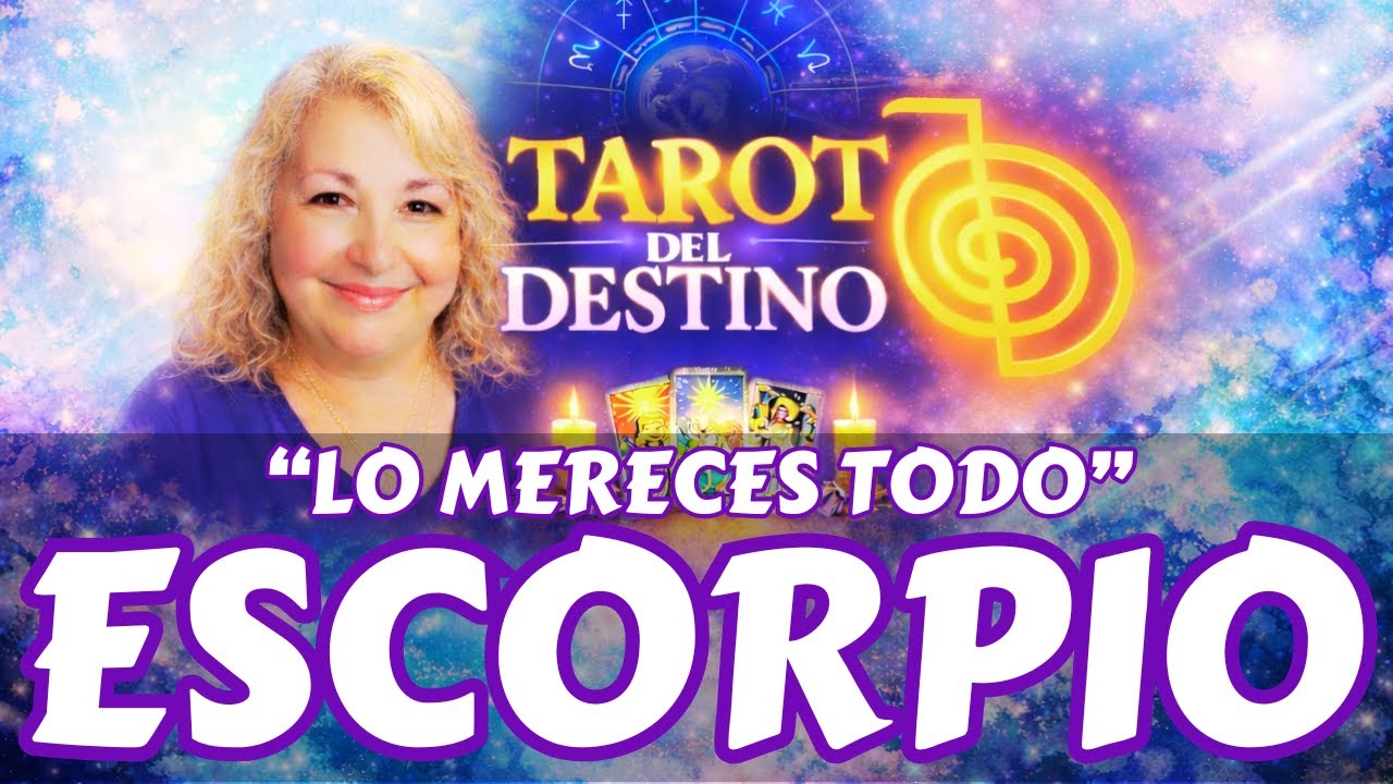 ESCORPIO ♏ MERECES TODO LO QUE VIENE… NO TEMAS, ES PARA TI | Tarot del Destino #escorpio
