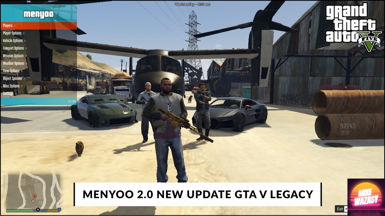 CARA INSTALL MOD MENYOO 2.0 TERBARU DI GTA V LEGACY 2025