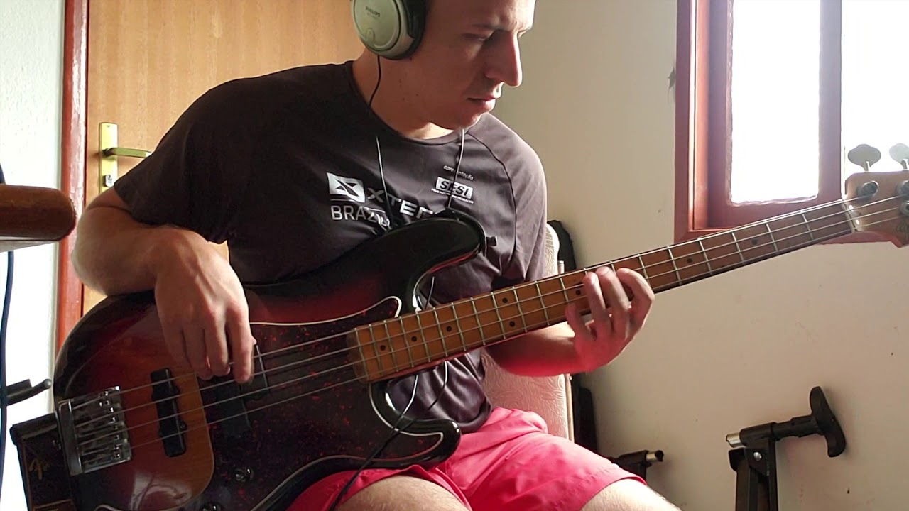 Fender Precision Bass 1984-1987 with EBS MicroBass II