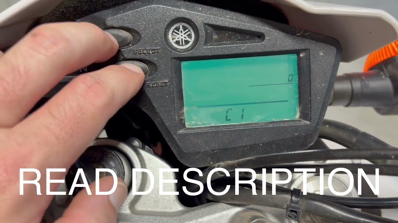 Yamaha XT250: Adjusting Air/Fuel Ratio at Idle on FI 2013+ Models