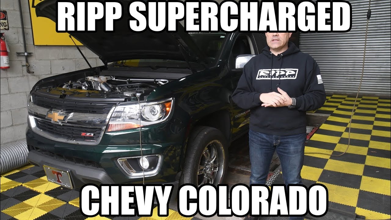 RIPP Supercharged Chevy Colorado развивает БОЛЬШУЮ МОЩНОСТЬ!