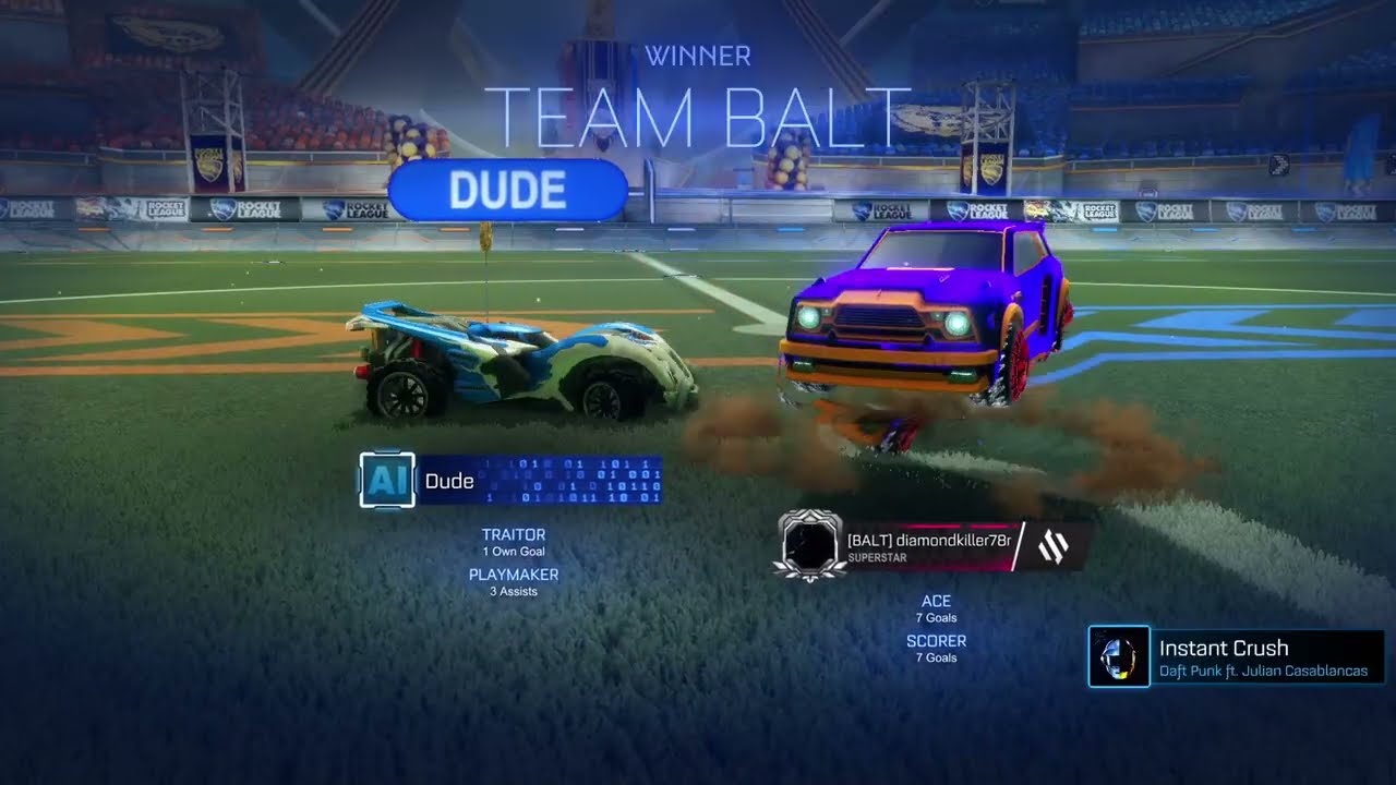 Rocket League mayhem
