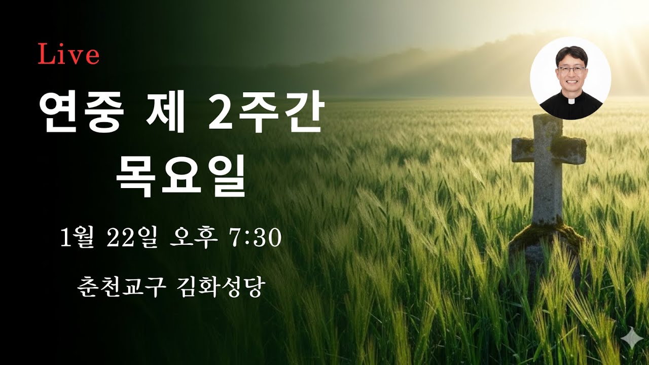 2026년 1월 22일, 연중 제2주간 목요일   #가톨릭미디어문화 #강론 #복음묵상