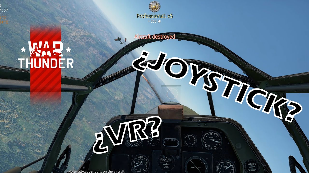 WarThunder Simulador - ¿Necesito Joystick y VR?