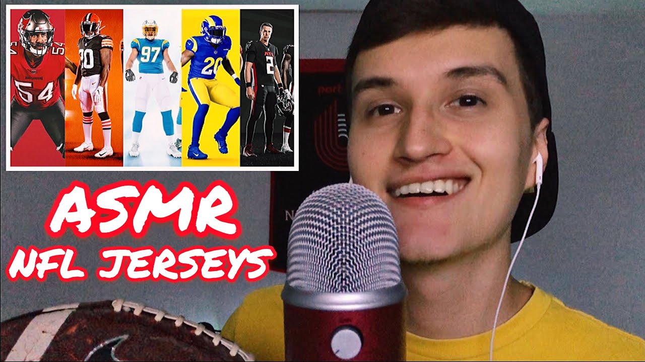Ranking NFL Jerseys 🏈 ( ASMR )