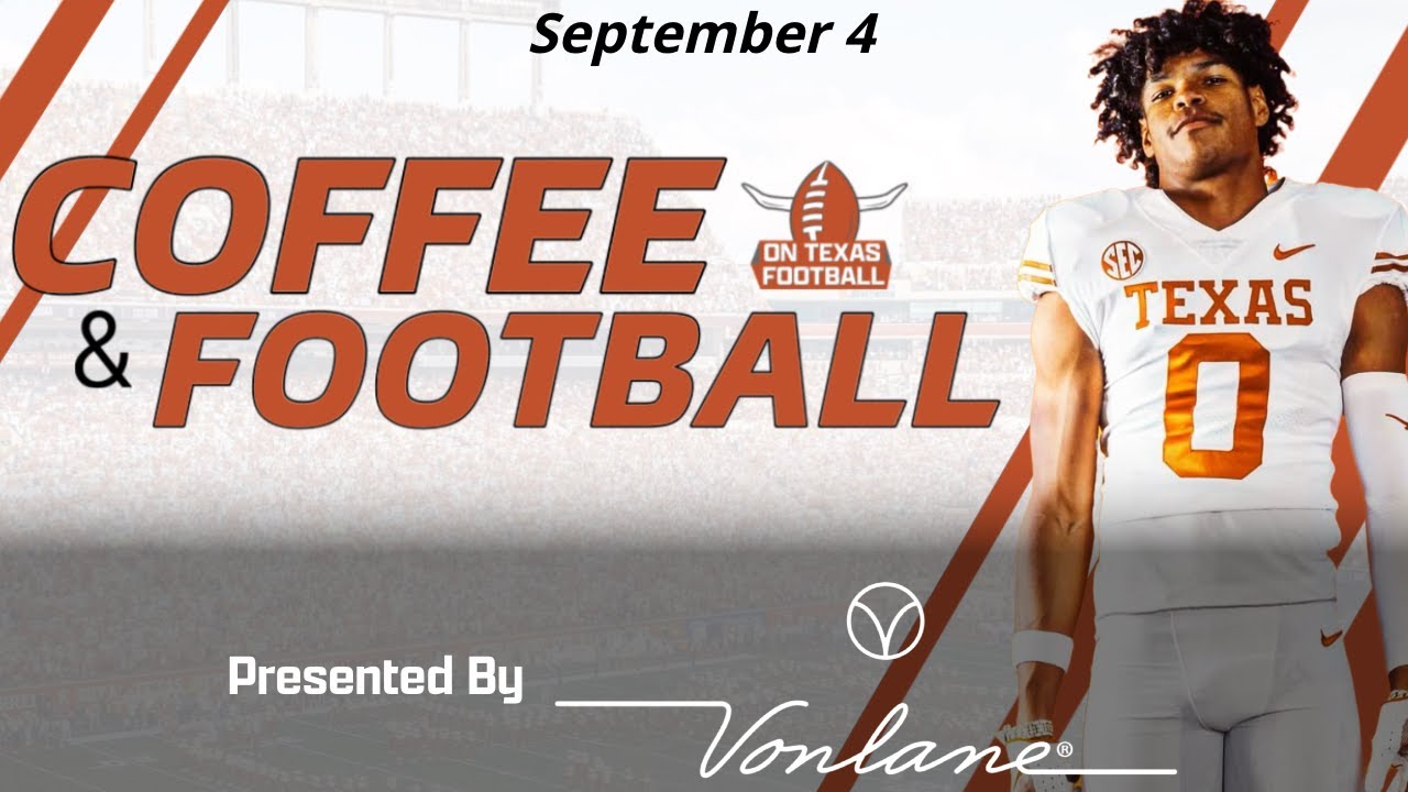 Coffee & Football - September 4 | San Jose St Expectations | Arch Manning | Steve Sarkisian