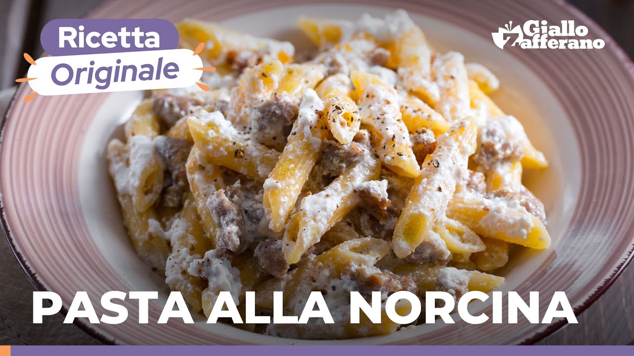 PASTA alla NORCINA &ndash; Una ricetta tradizionale cremosa e saporita, direttamente dall&rsquo;Umbria! 😋