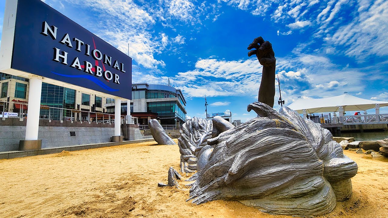 Exploring the National Harbor near Washington DC