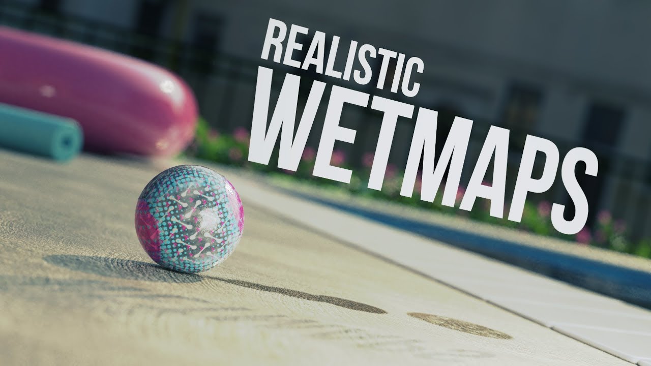Creating Realistic Wetmaps in Blender CGC Weekly #20