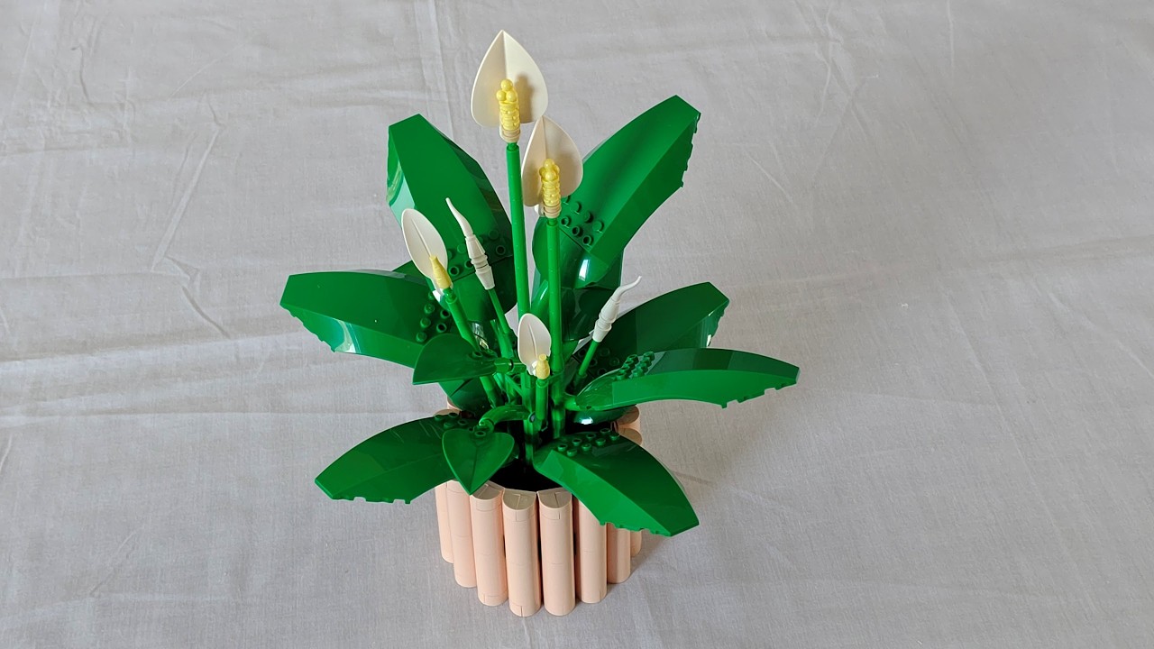 Lego Botanicals #11504 - Peace Lily [speed building]