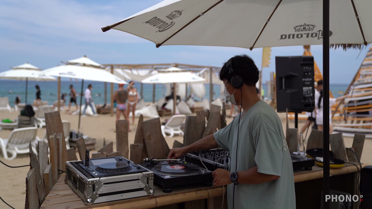 Real Vinyl djing Playlist Summer House Music ㅣ Beach, House Mix, Surfyy Beach DJ live