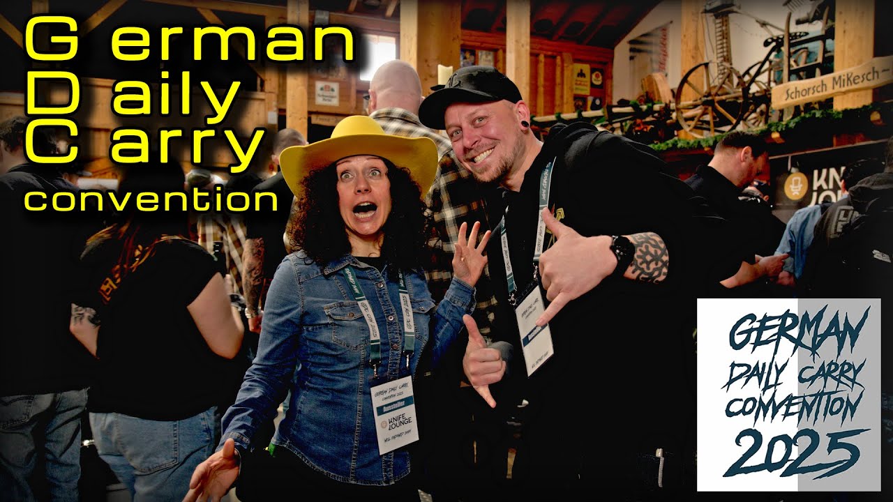 Das beste EDC Gear ? German Daily Carry Convention - UNSER VLOG!