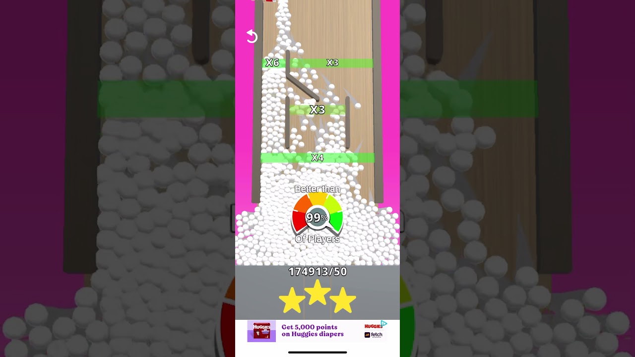 Bounce and collect :World record?: 300k