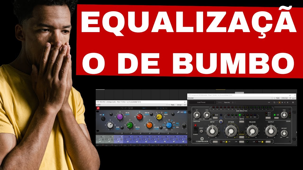 Equalização de Bumbo: Aprenda a Deixar o Som Top na Mix