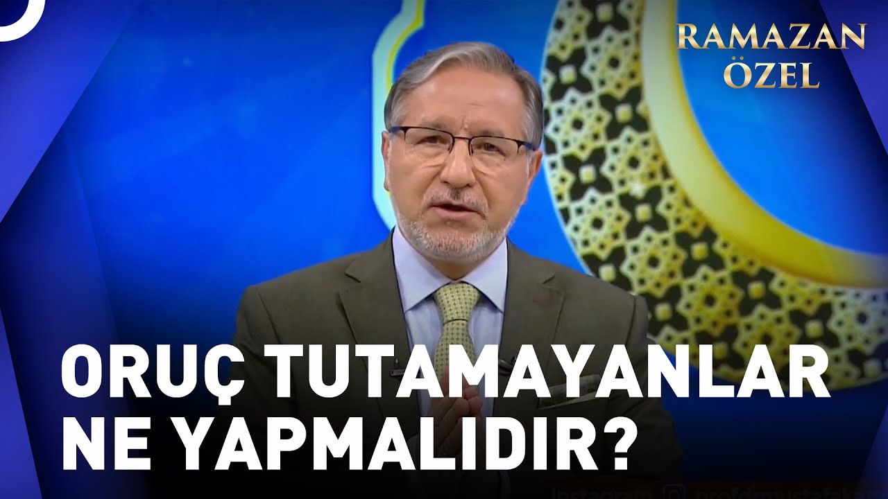 Oruç Tutamayan Kişiler Karşılığını Nasıl Vermelidir?  | Prof. Dr. Mustafa Karataş ile Sahur Vakti