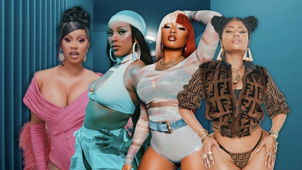 Doja Cat - Ain't Shit (feat. Megan Thee Stallion, Nicki Minaj & Cardi B) [MASHUP]