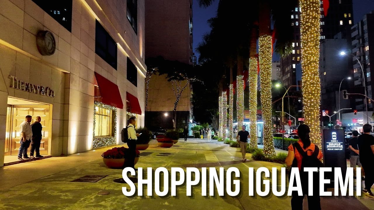 O SHOPPING MAIS CARO E NOBRE DA CIDADE DE SÃO PAULO