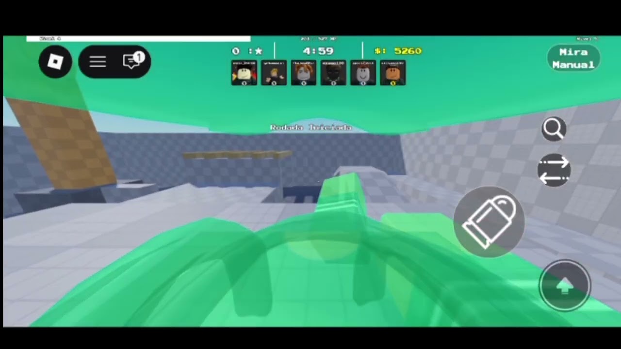 Jogando jogo [FPS]Passeio no roblox.