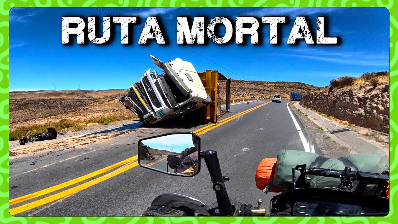 La VERDADERA Carretera de la Muerte en Perú | Nazca a Puquio VIAJE en Moto 🇵🇪