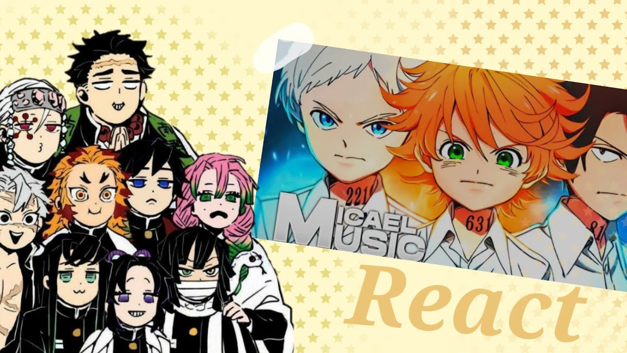 ✨ Hashiras react ✨ Rap Emma, Norman e Ray @micaelcantor