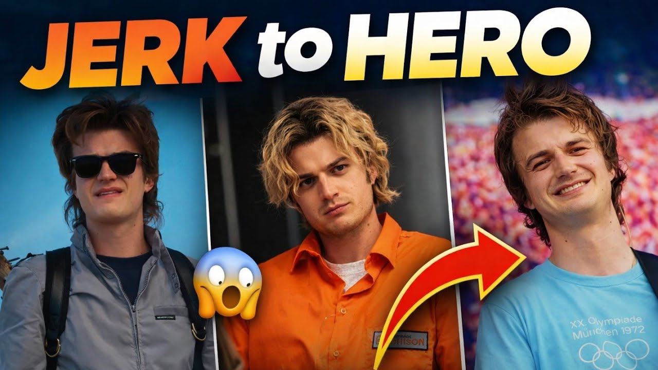 JERK TO HERO🗿: JOE KEERY | Journey of Joe keery/Steve Harrington | END OF BEGINNING |STRANGER THINGS