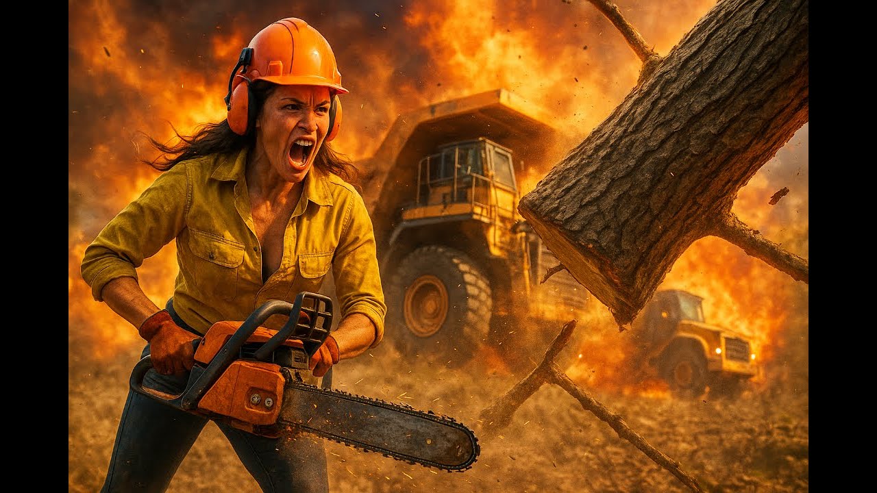 Tree Cutting Fails with Tractors Gone HORRIBLY Wrong! (Real Footage)