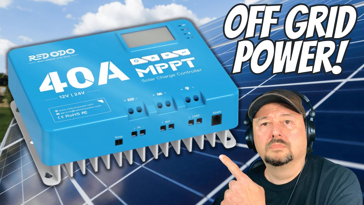 Redodo 40A MPPT Solar Charge Controller