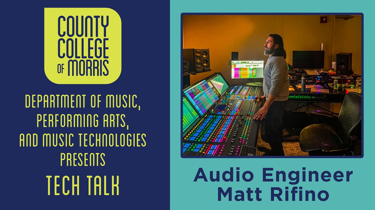 Tech Talk with Audio Engineer Matt Rifino