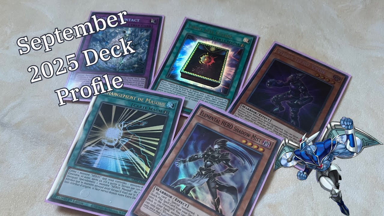 September 2025 HERO Yu-Gi-Oh! TCG Deck Profile