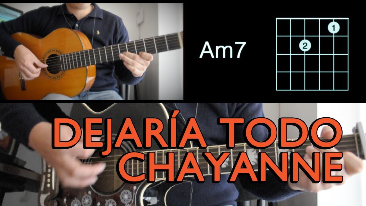 Dejaría Todo Chayanne Tutorial Cover - Acordes [Mauro Martinez]