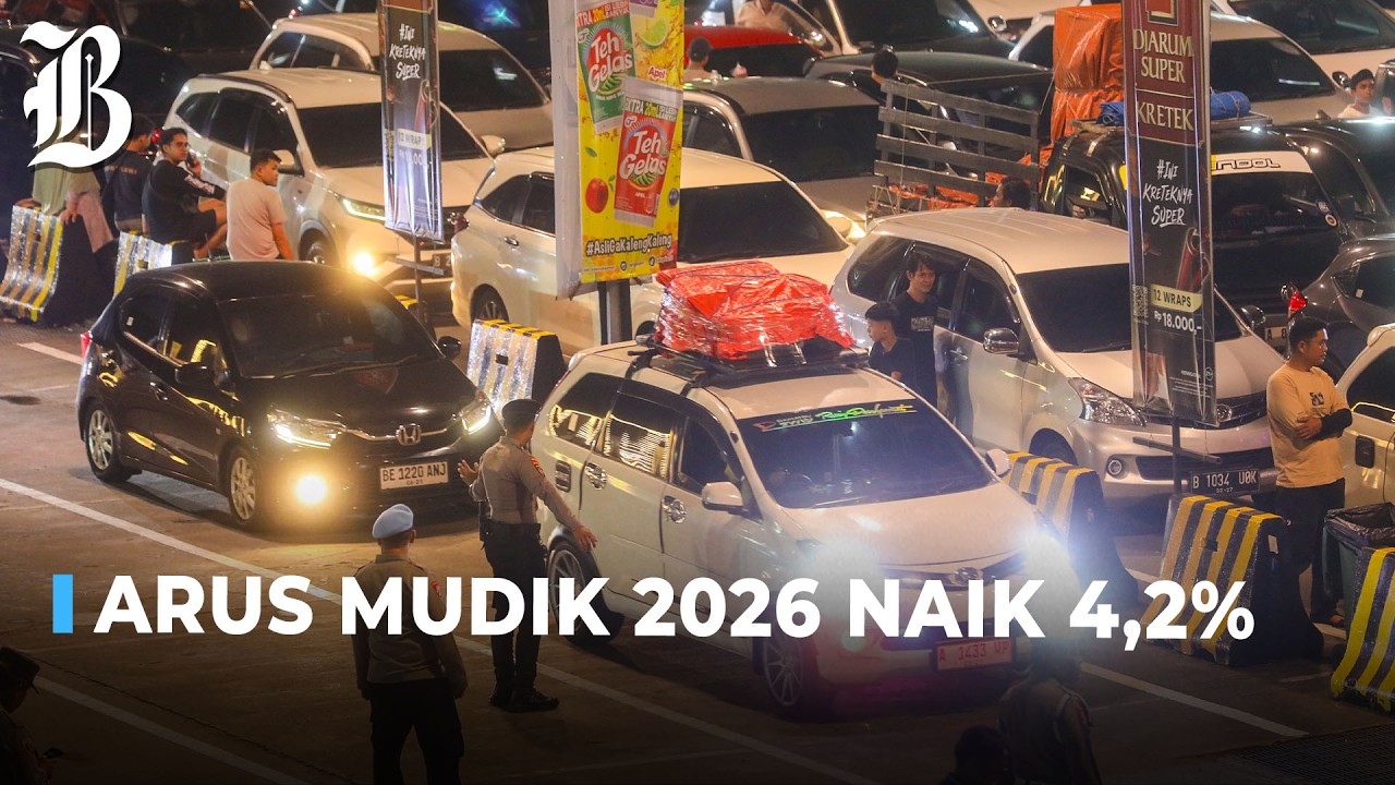Puncak Arus Mudik 2026 Tembus 270.000 Kendaraan