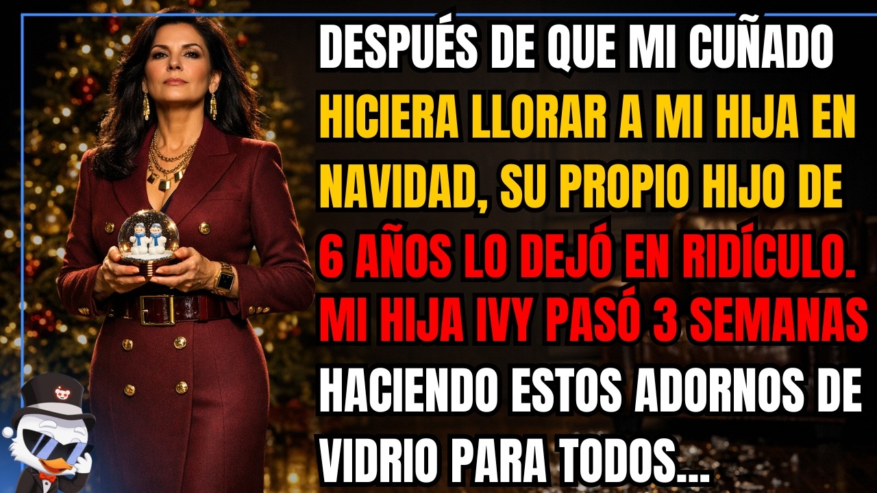 Después de que mi cuñado hiciera llorar a mi hija en Navidad, su propio hijo de 6 años lo dejó en...