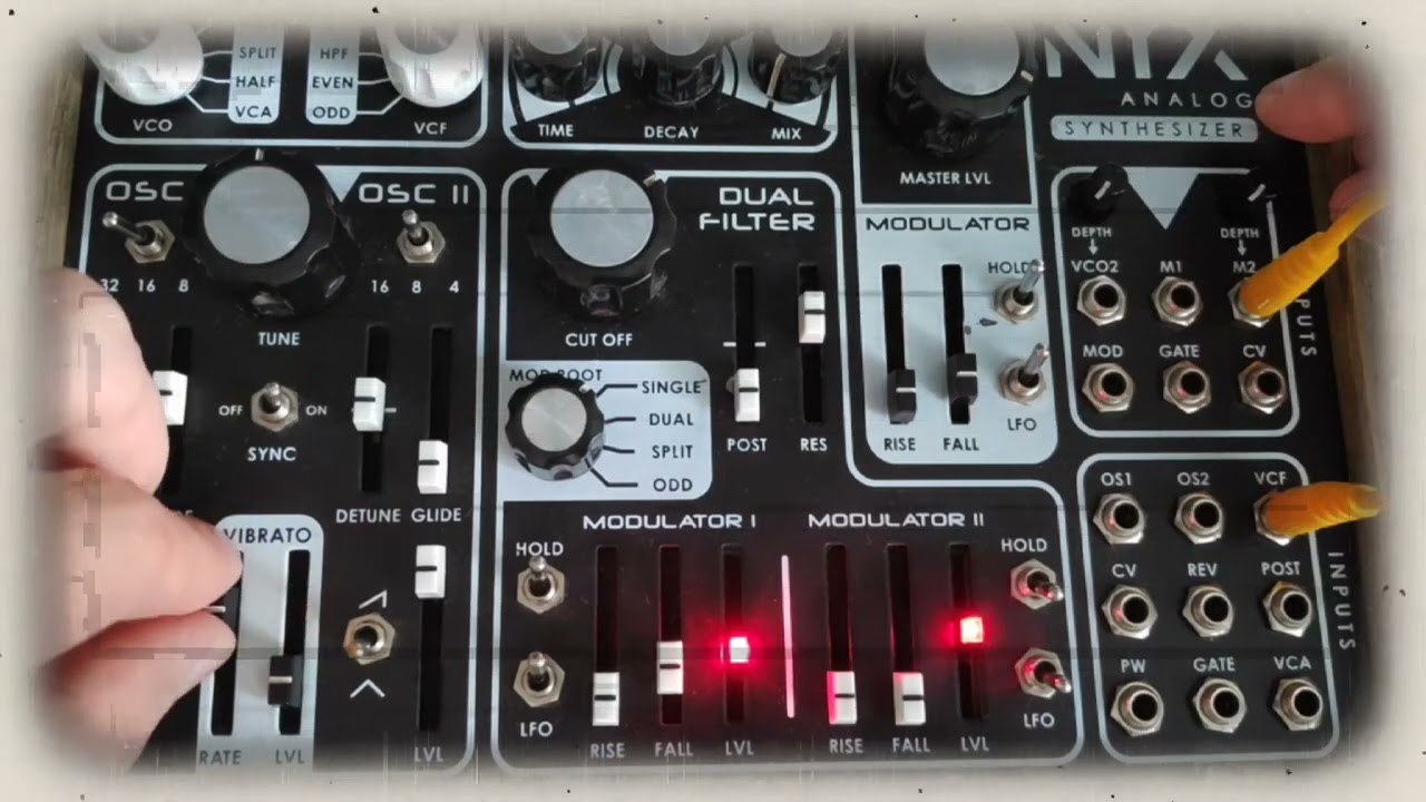 Studio jam on Dreadbox NYX