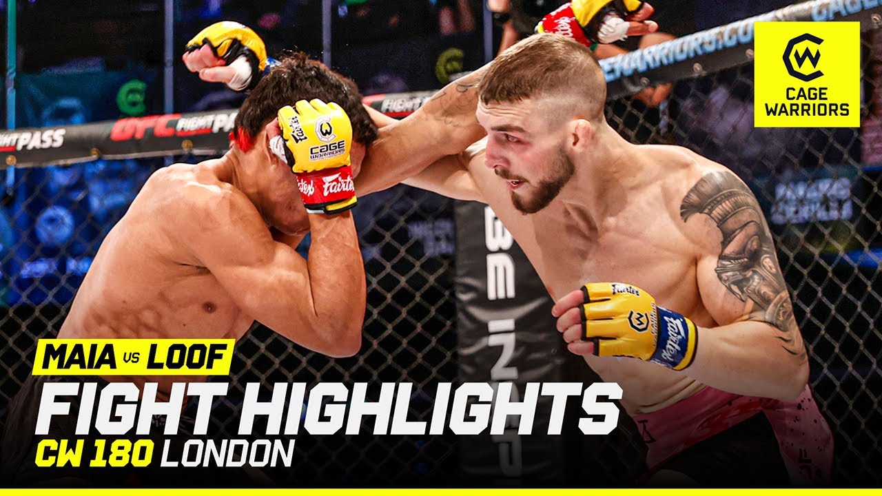 THE PEOPLE'S MAIN EVENT 🔥 | Weslley Maia vs. Alexander Loof | CW 180 London Fight Highlights