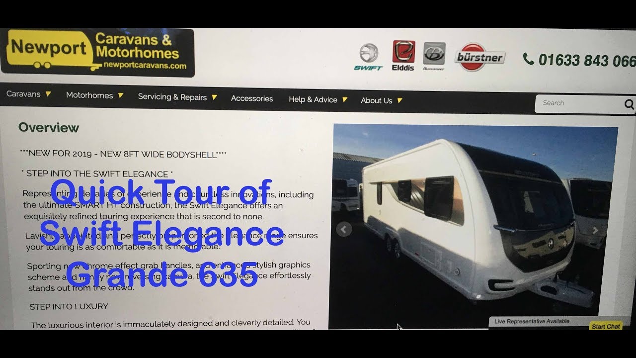 Quick Tour of 2019 Swift Elegance Grande 635